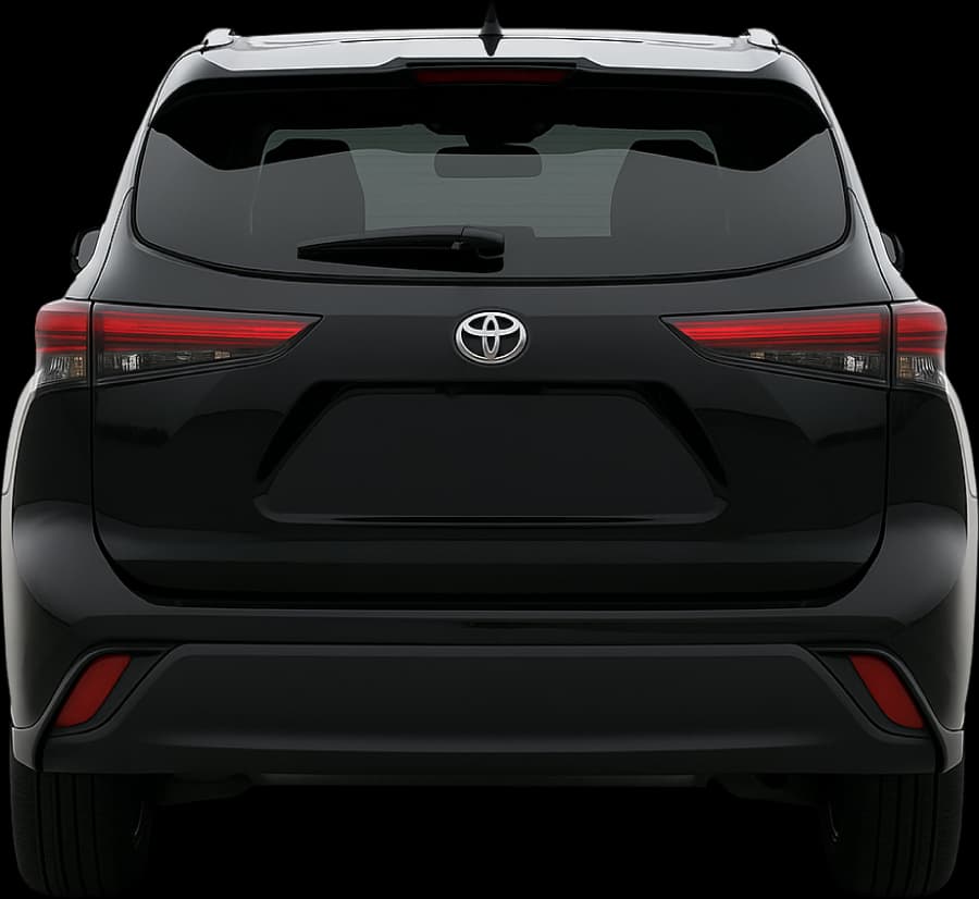 Toyota Highlander rear view