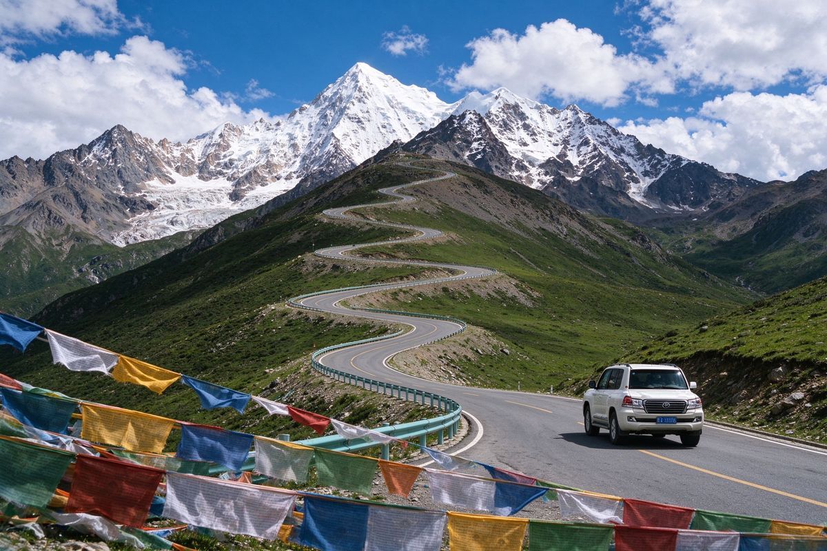 G318 Sichuan–Tibet Drive: The Complete Planning Guide